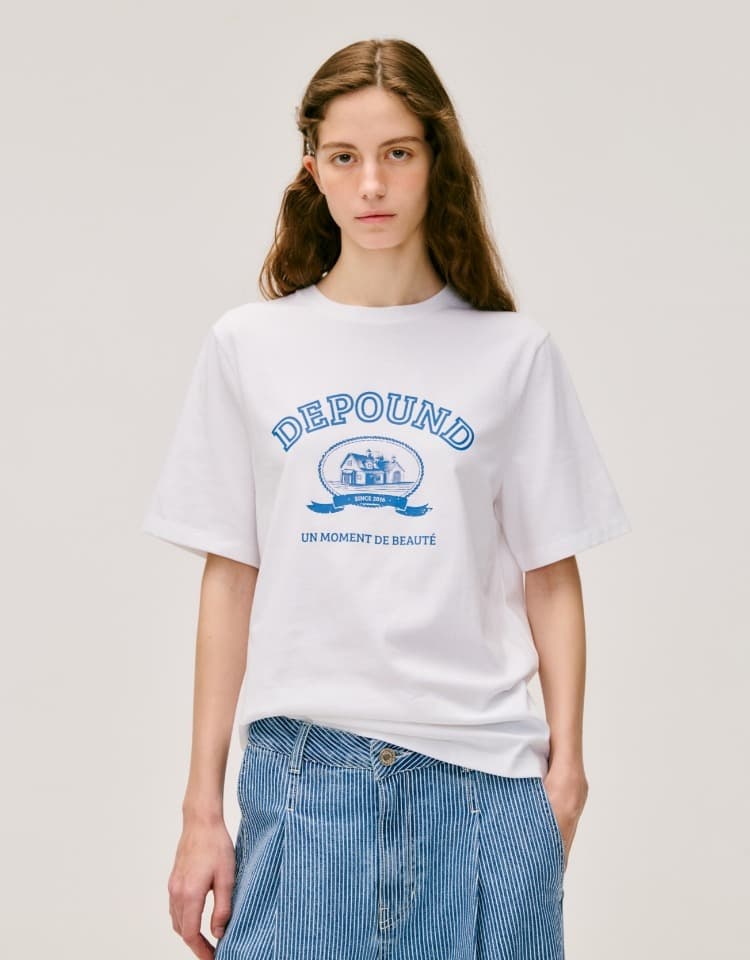 artwork t-shirt - ivory