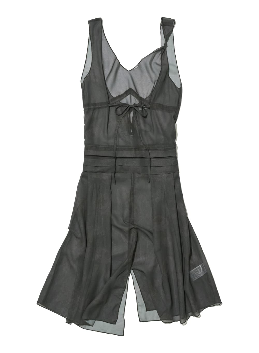 FLORAL PLEATED SHEER MIDI DRESS_KHAKI BROWN