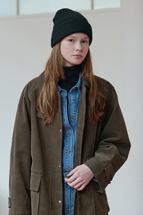 25FN urban field half jacket [KA/BR]