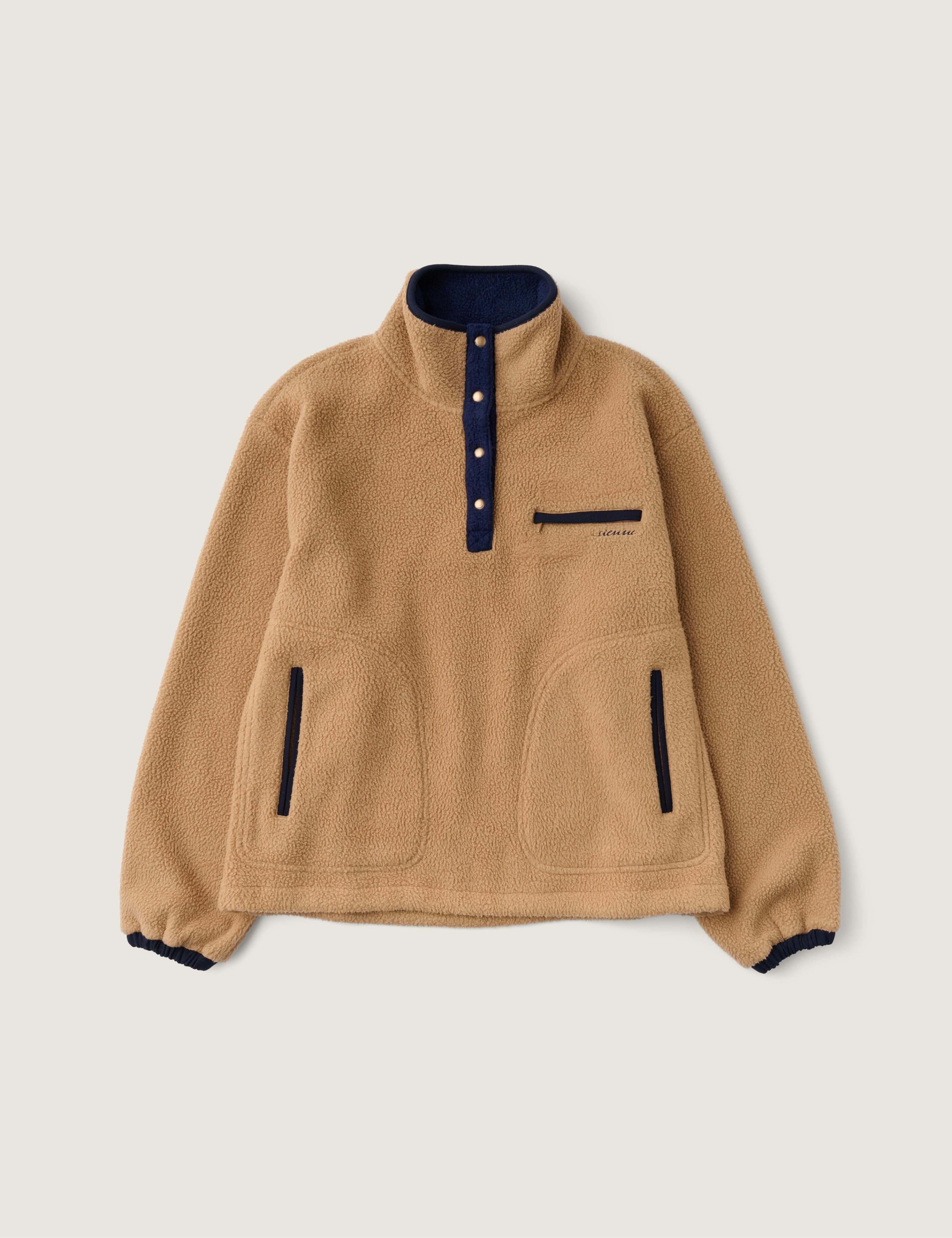 Montana Fleece Anorak (Camel)