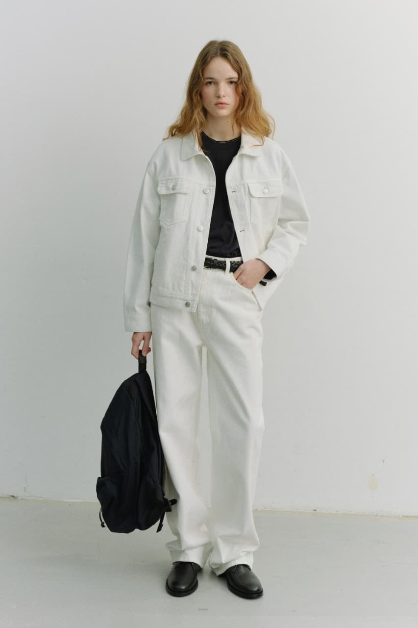 LOOSE JEANS ECRU_UDPA6A205CR