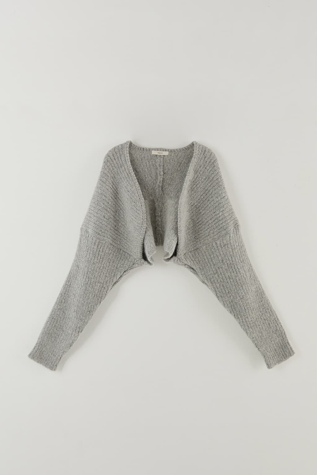 알파카 니트 볼레로 GRAY