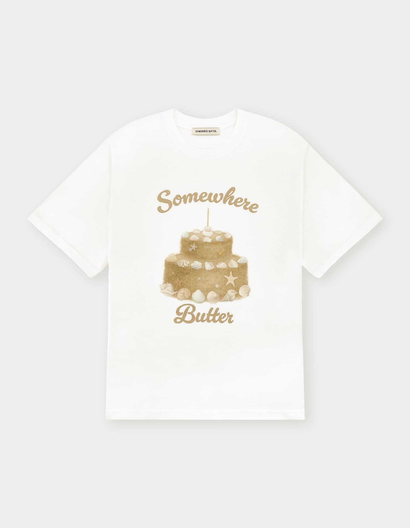 Sand Cake Top - Ivory