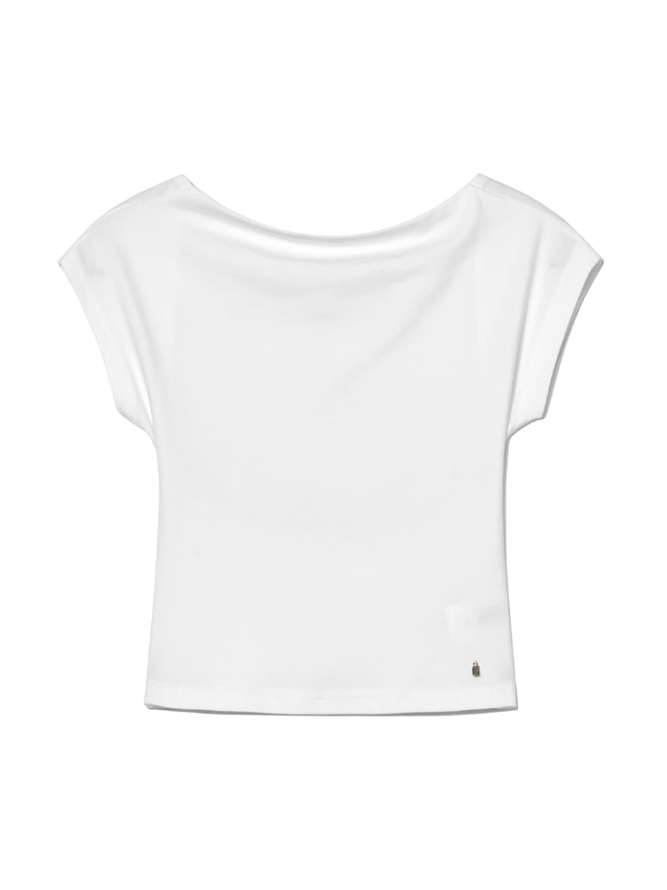 DENVER BACKLESS TEE (WHITE)
