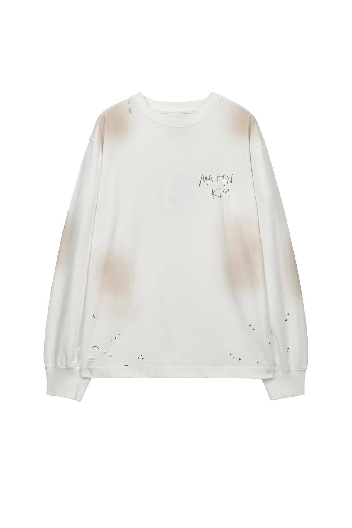 VINTAGE WASHED LOGO TOP IN IVORY