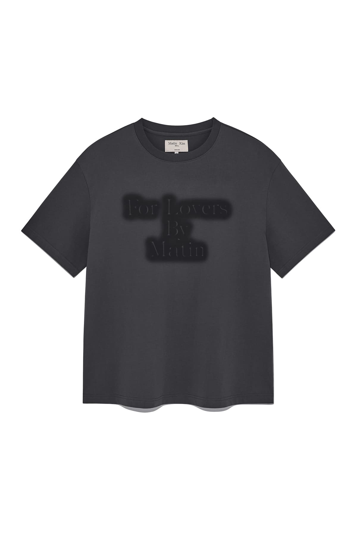 FOR LOVERS LOGO POINT TOP IN CHARCOAL