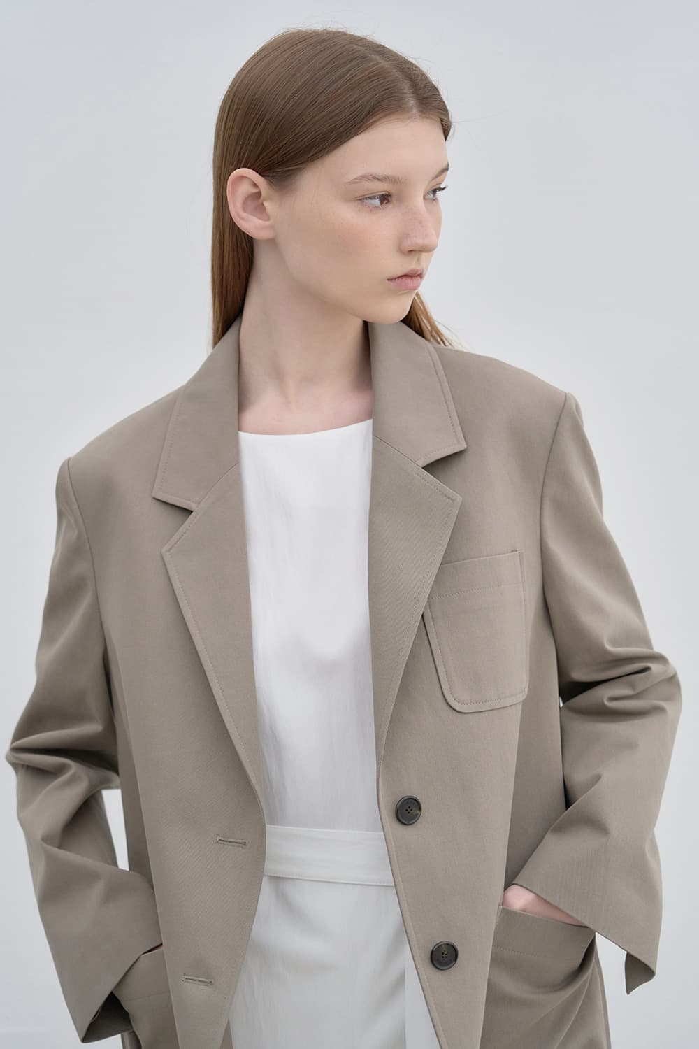 Vintage cotton jacket MO/GY [N6SJK03]