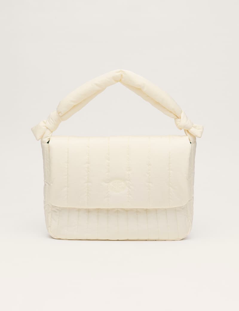 Cross Padding Bag (Cream)