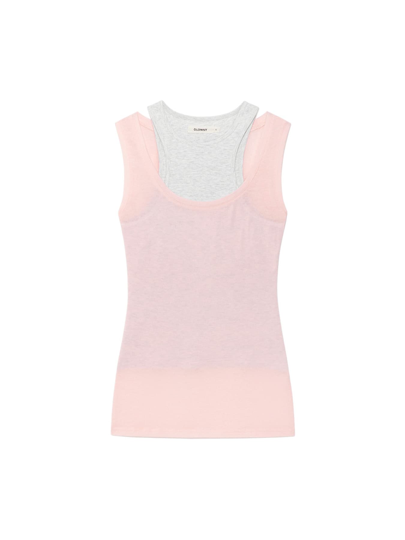 SOFT LAYERED SCOOP TOP (PINK)