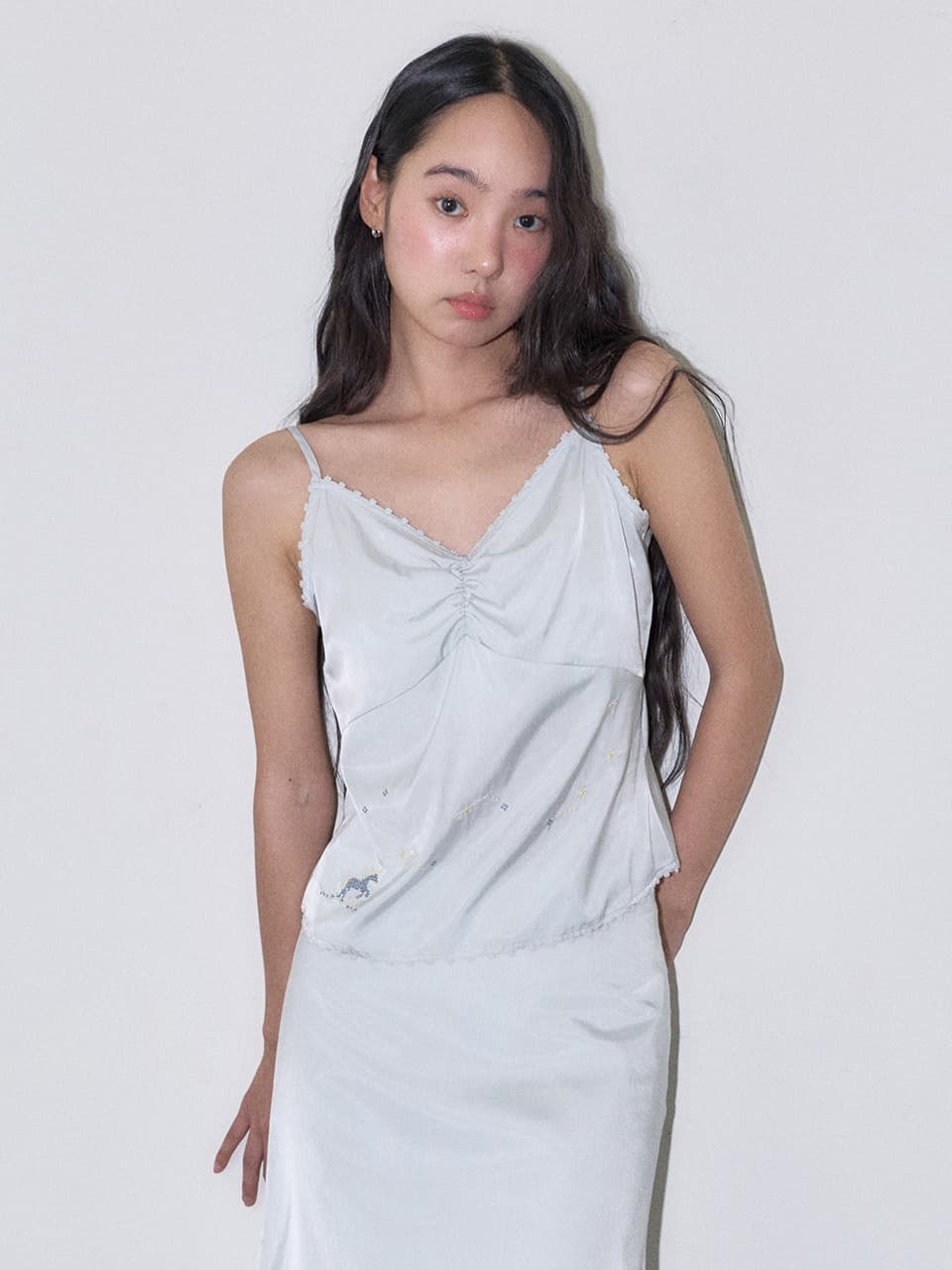 UNICORN STITCH SLEEVELESS (MINT)