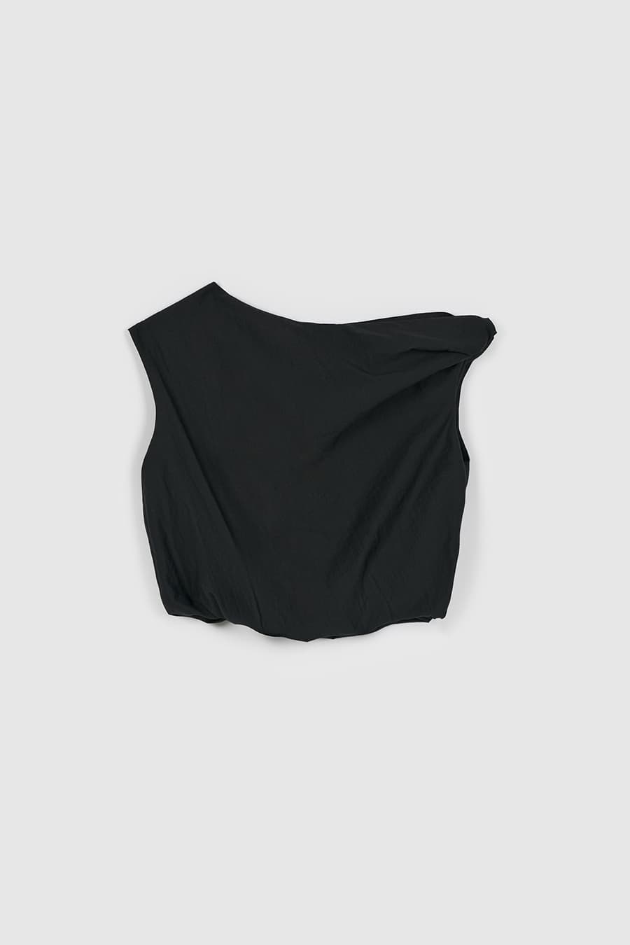 Tide Sleeveless Top (Black)