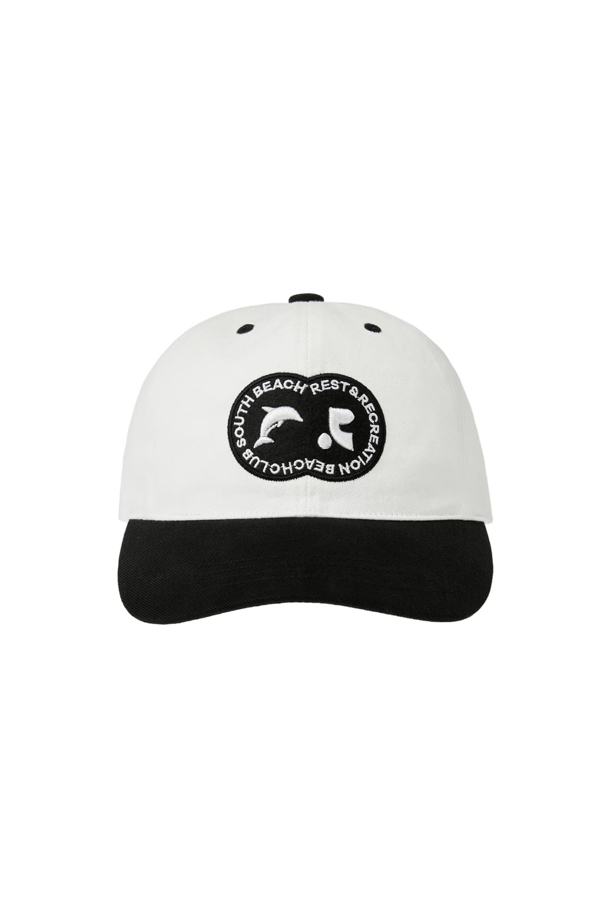 RR NEW LOGO PATCH BALL CAP - WHITE