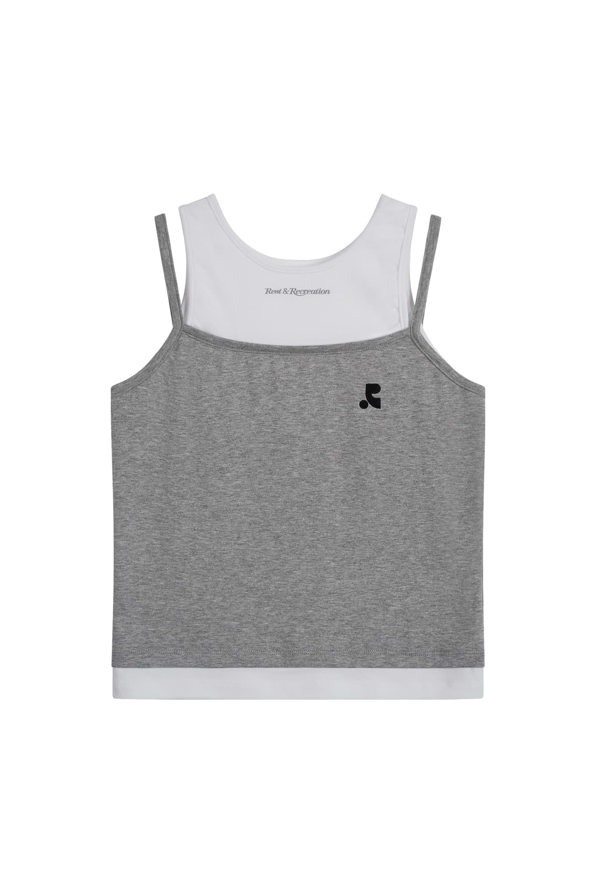 LAYERED SLEEVELESS - GREY
