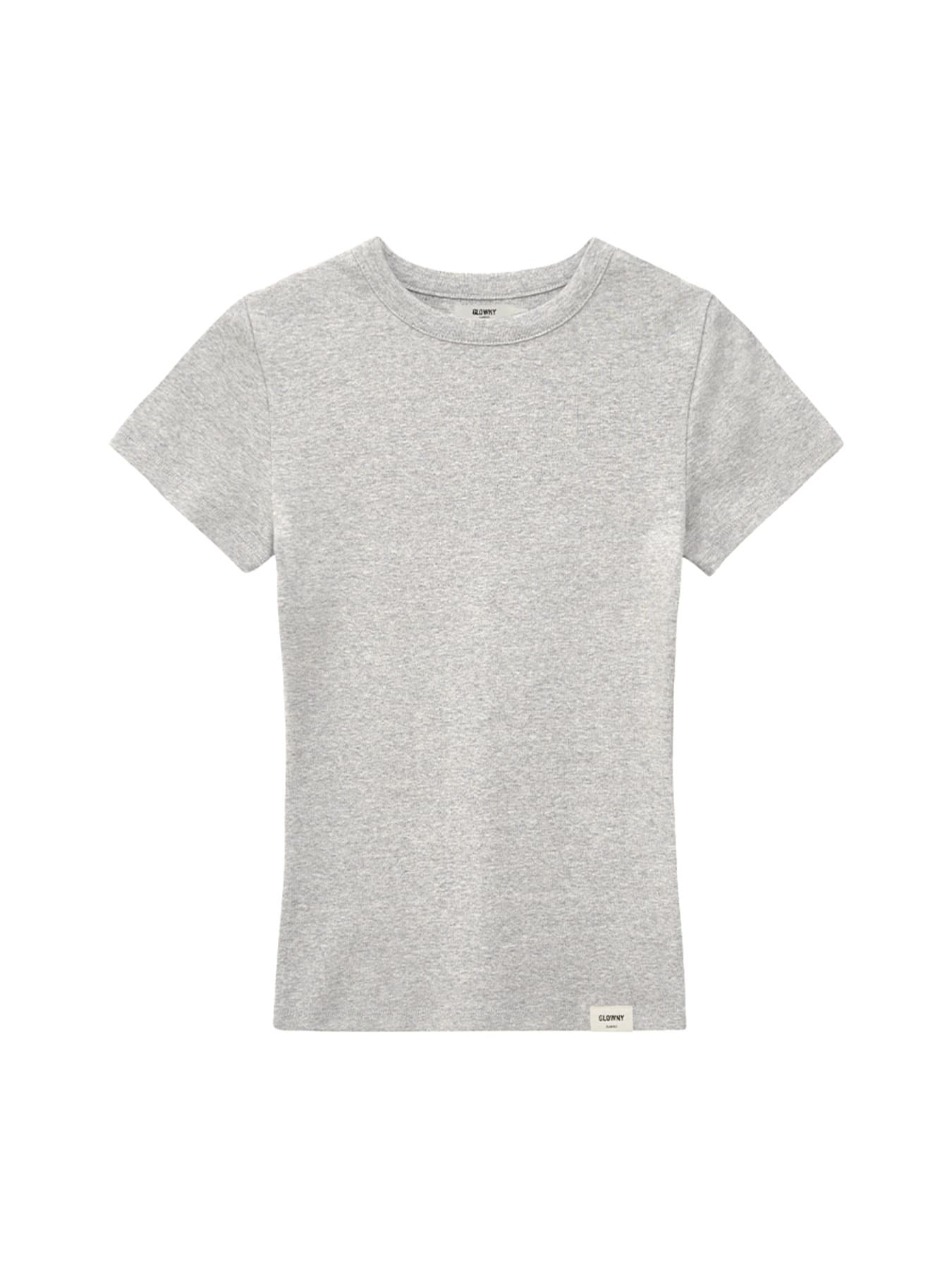 G CLASSIC FITTED TEE (MELANGE GRAY)