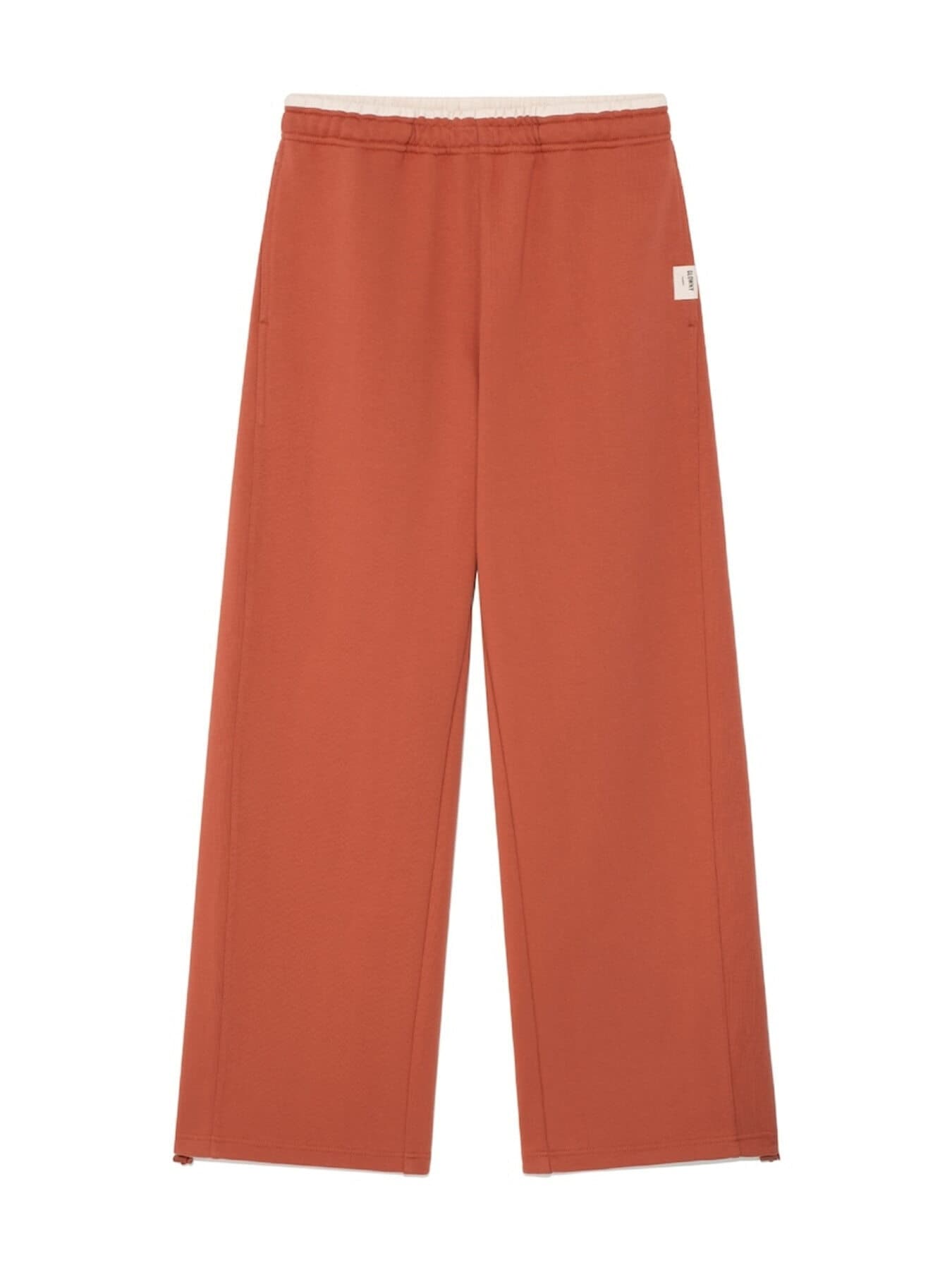G CONTRAST SWEATPANTS (ORANGE)