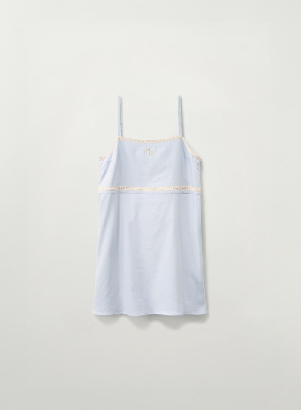 (W) Taping Flare One-piece - Sky Blue