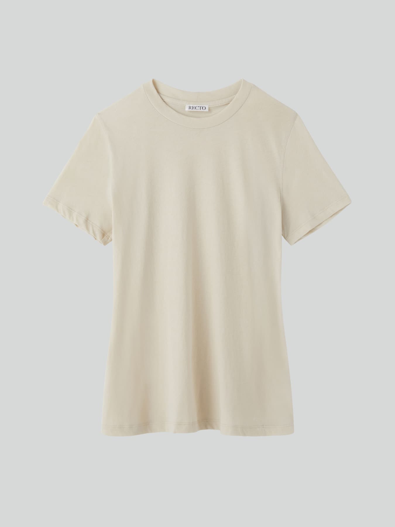 LONG LENGTH SLIM FIT TOP (ECRU)