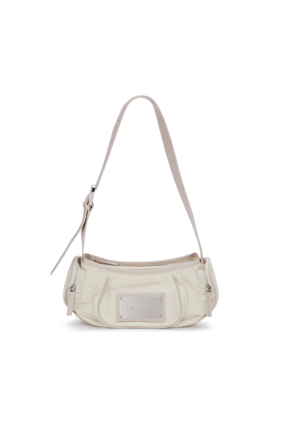 MADELEINE ROUND BAG IN LIGHT BEIGE
