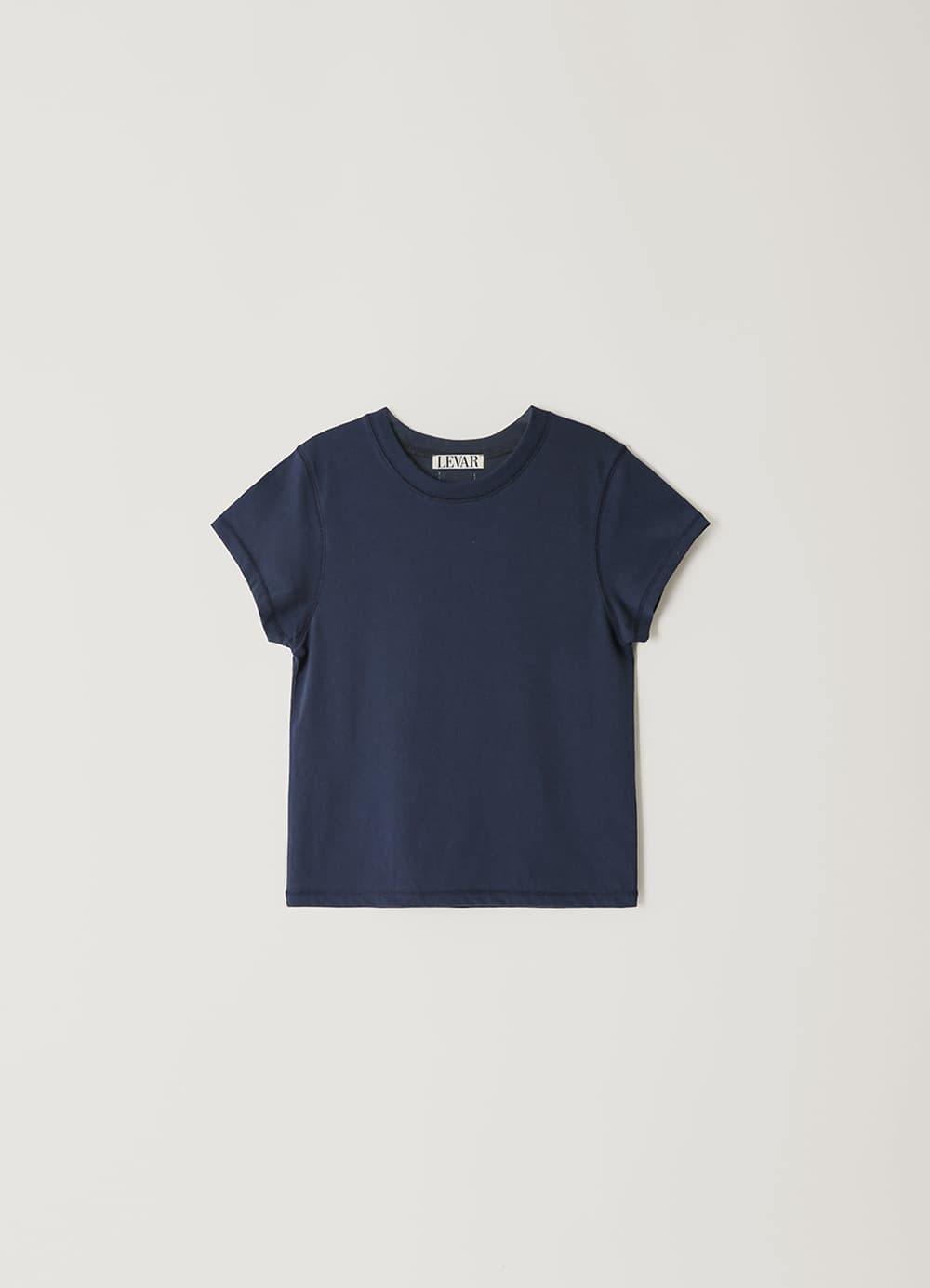Plain Cotton T-Shirt - Navy