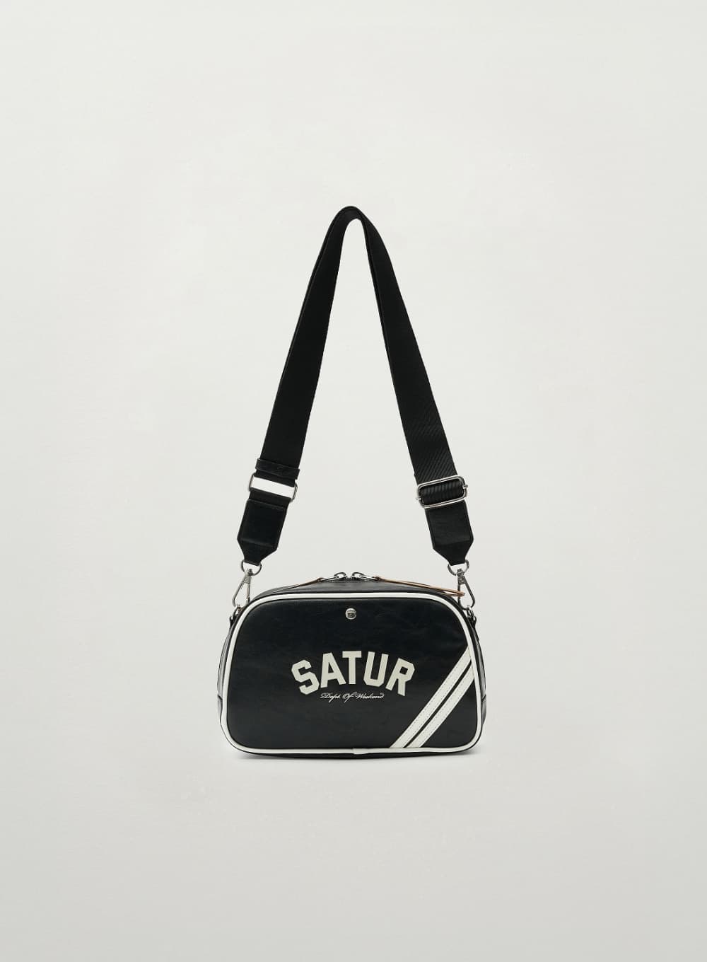 Lawton Contrast Mini Cross Bag - Black