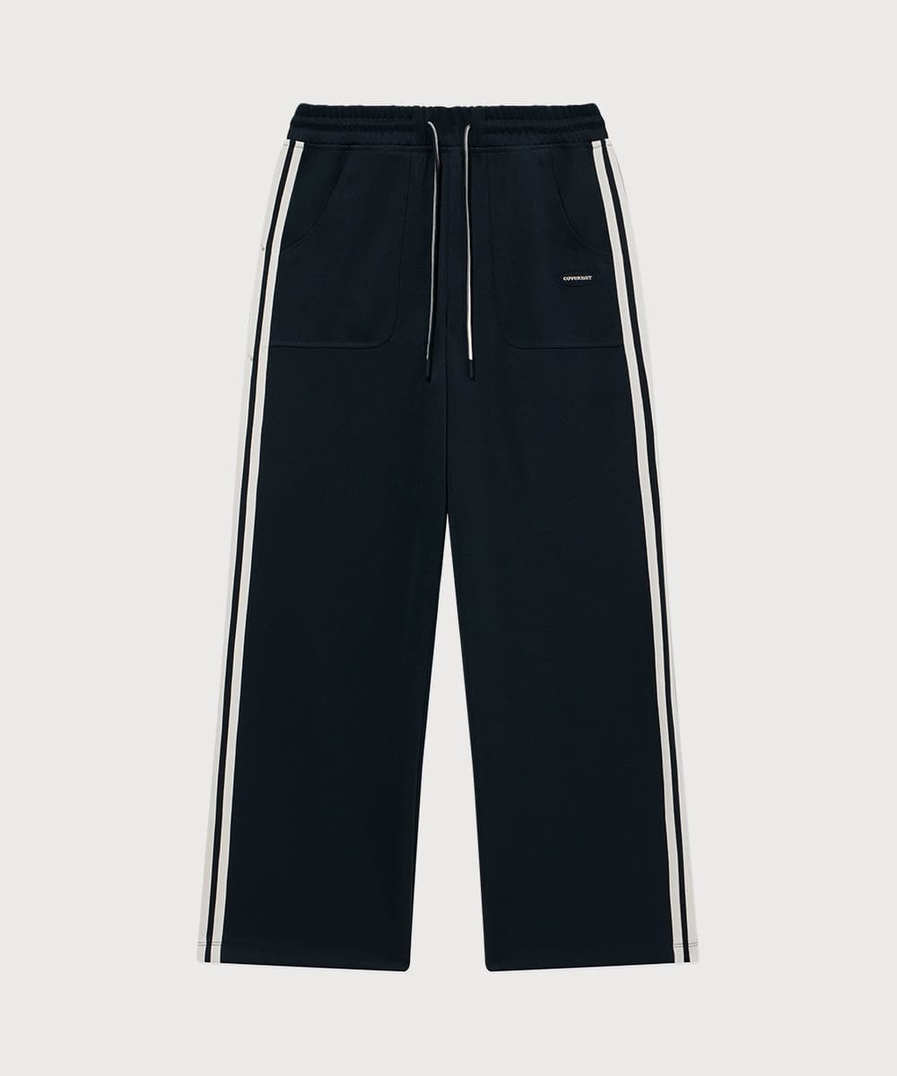 우먼 저지 트랙 팬츠 Navy