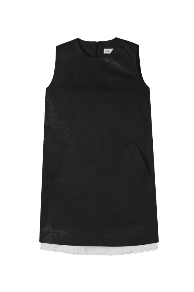 Mini A-line dress (Black)