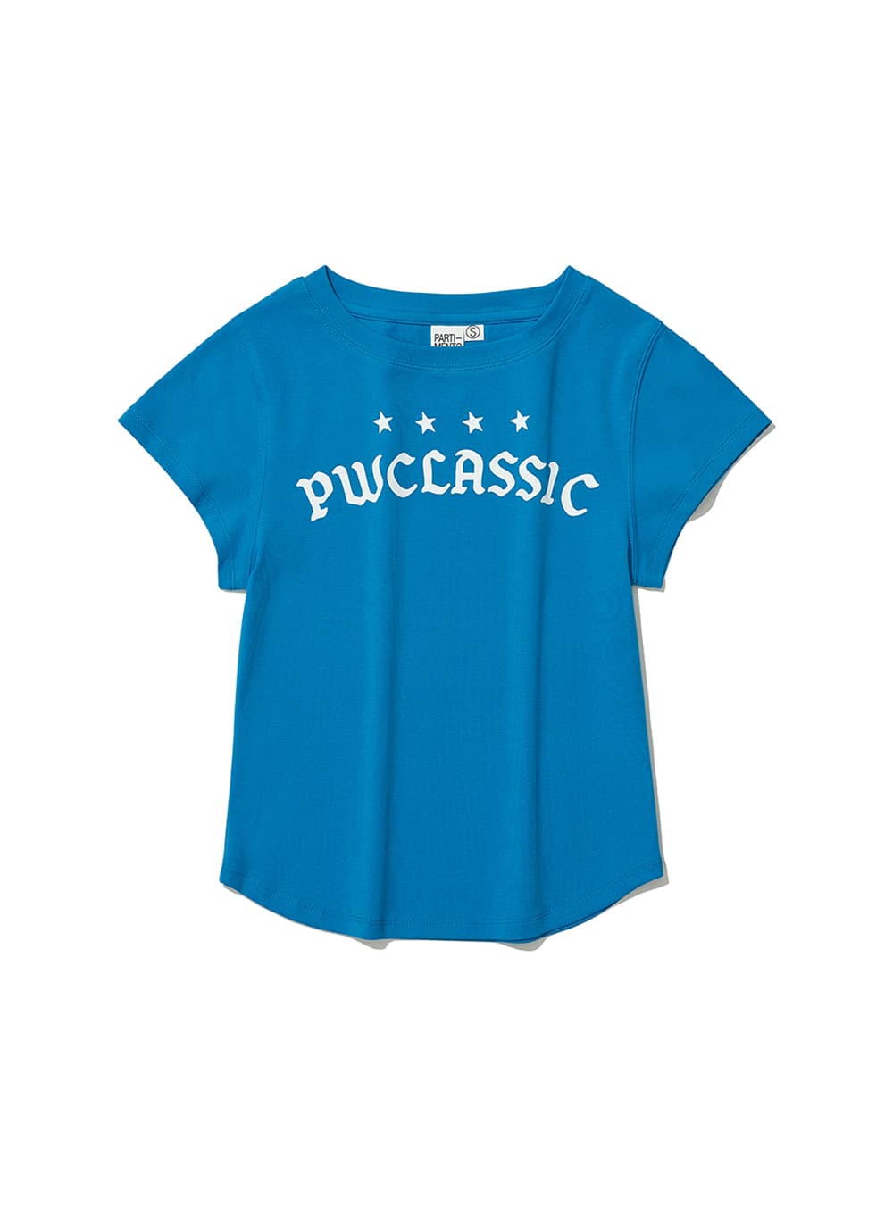 CLASSIC LOGO PRINTED SHORT SLEEVE TEE_BLUE