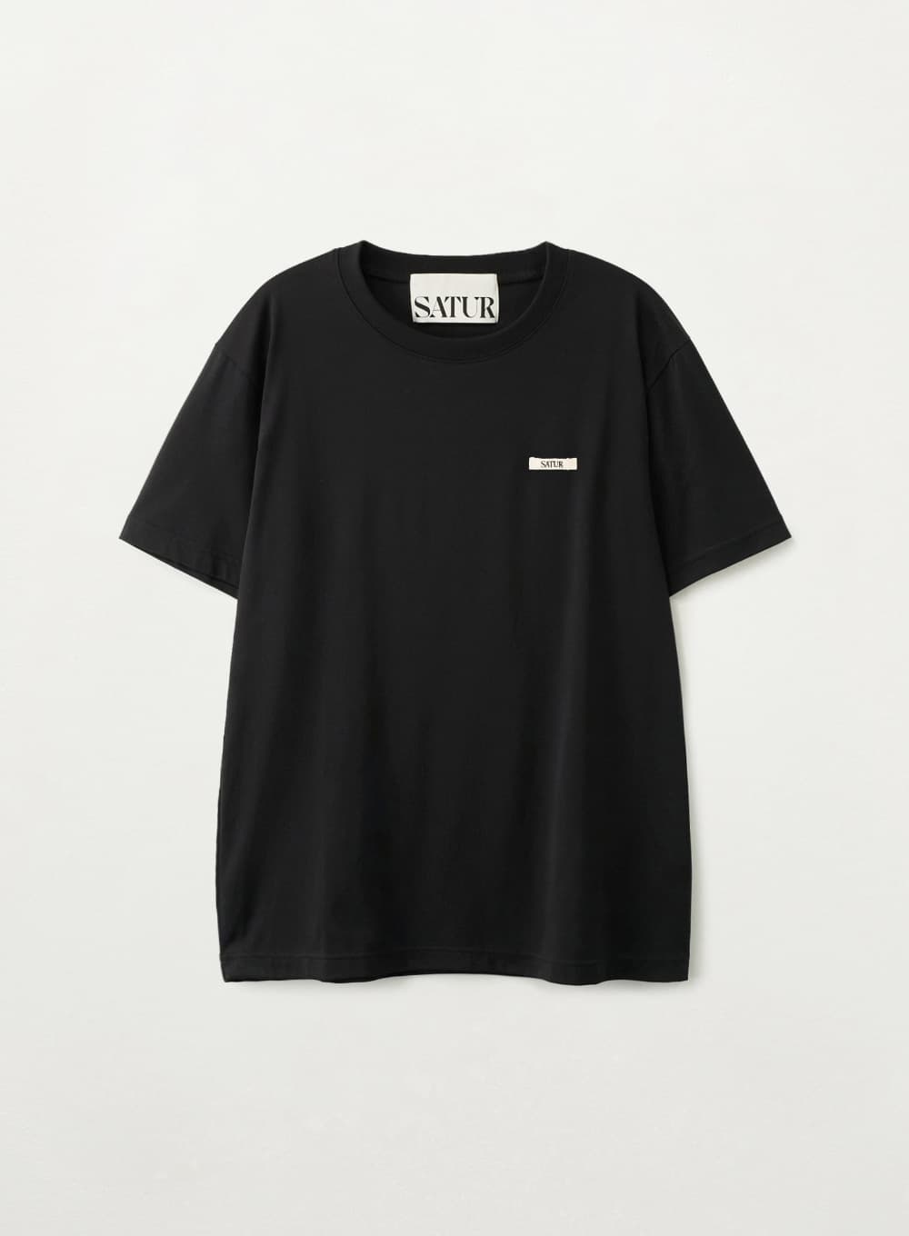 Supima Basic Crewneck T-Shirt - Black