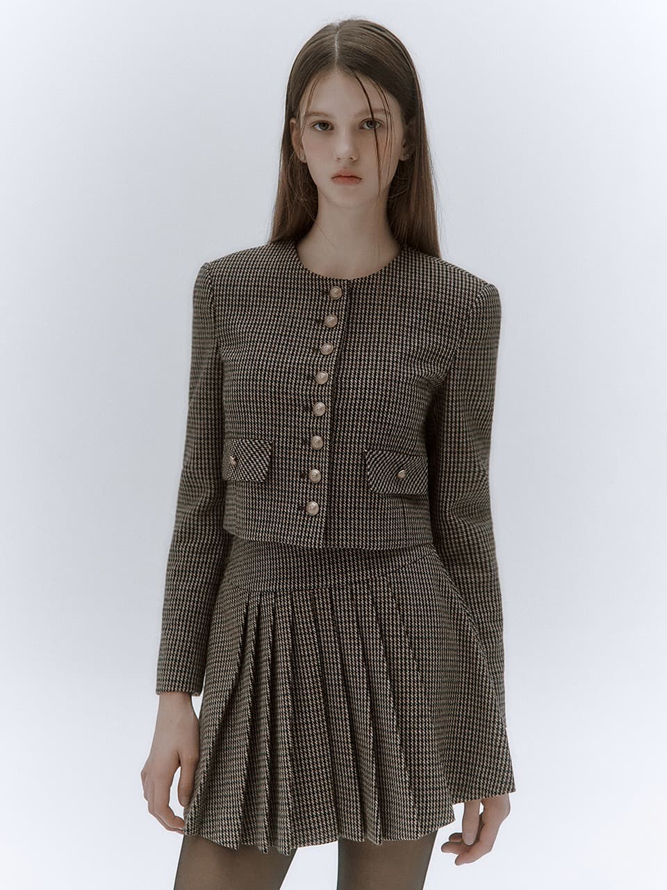 Loa check jacket(2colors)