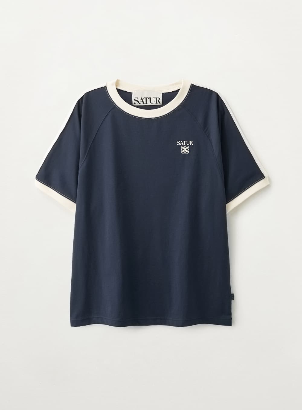 Lawton Ringer T-Shirt - Navy