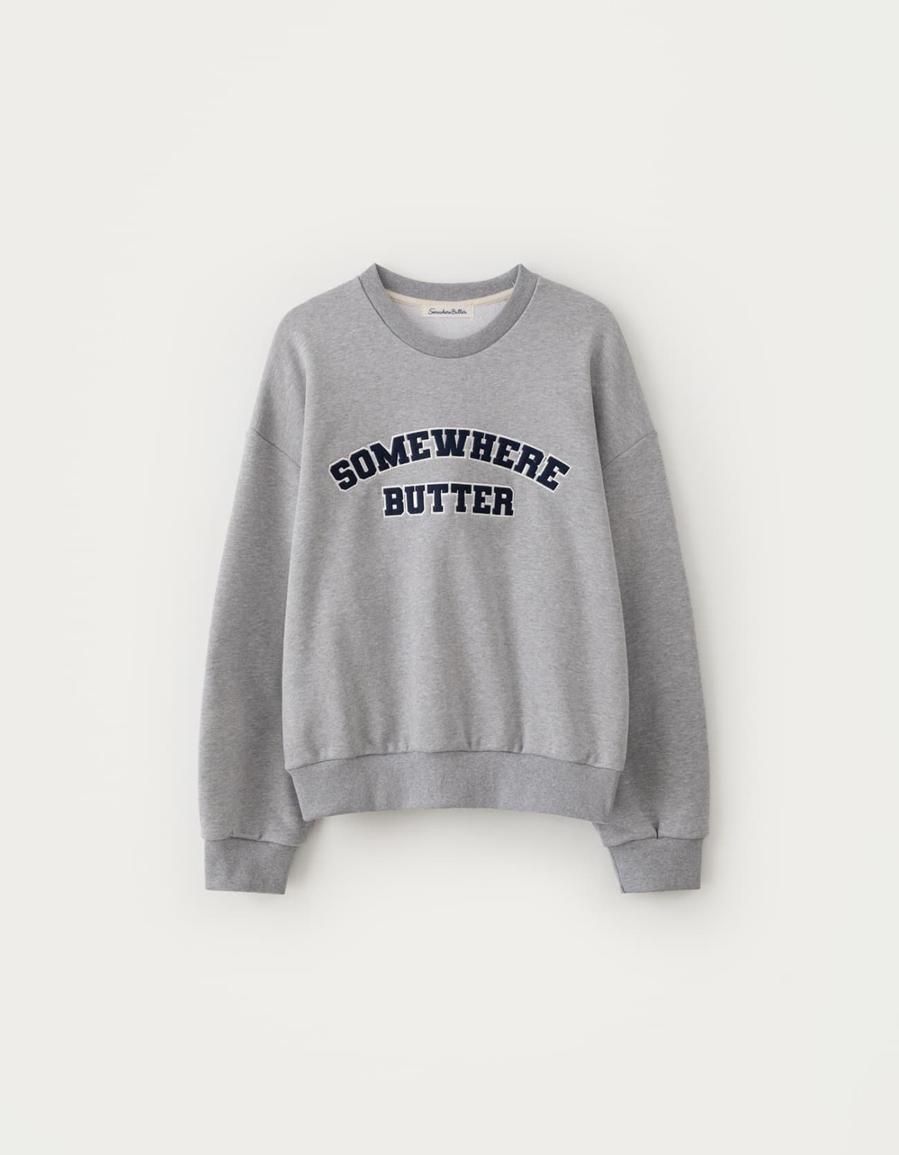 Square Logo Sweatshirt - Grey