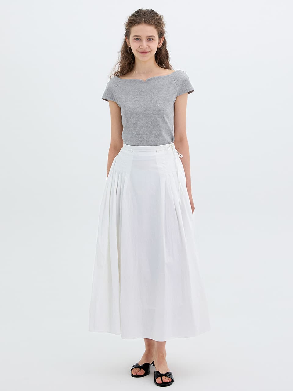 Ruflette Skirt(2color)