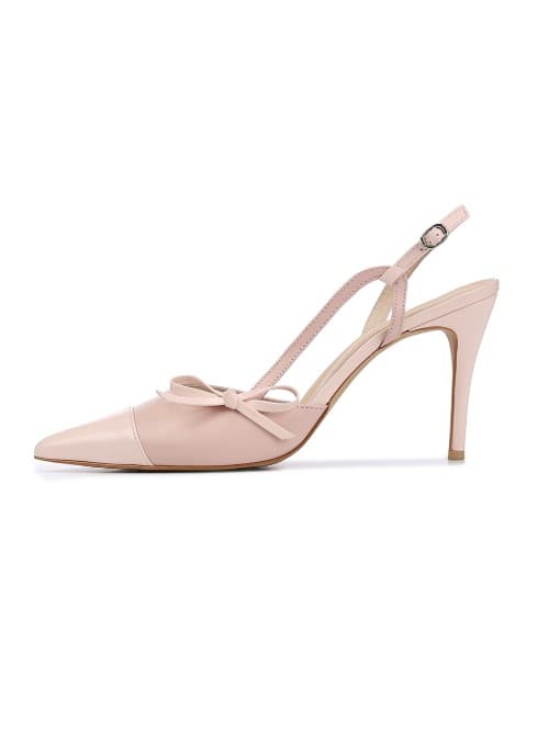 Ruusu slingback pumps (Dry rose pink)