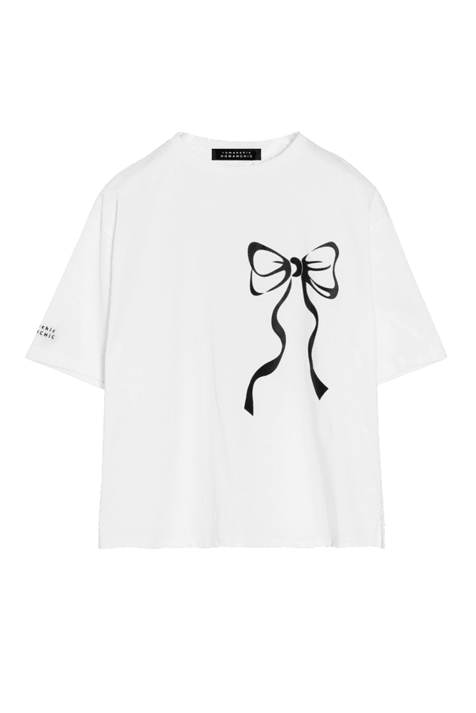 Ribbon Sketch Tee (2Color)