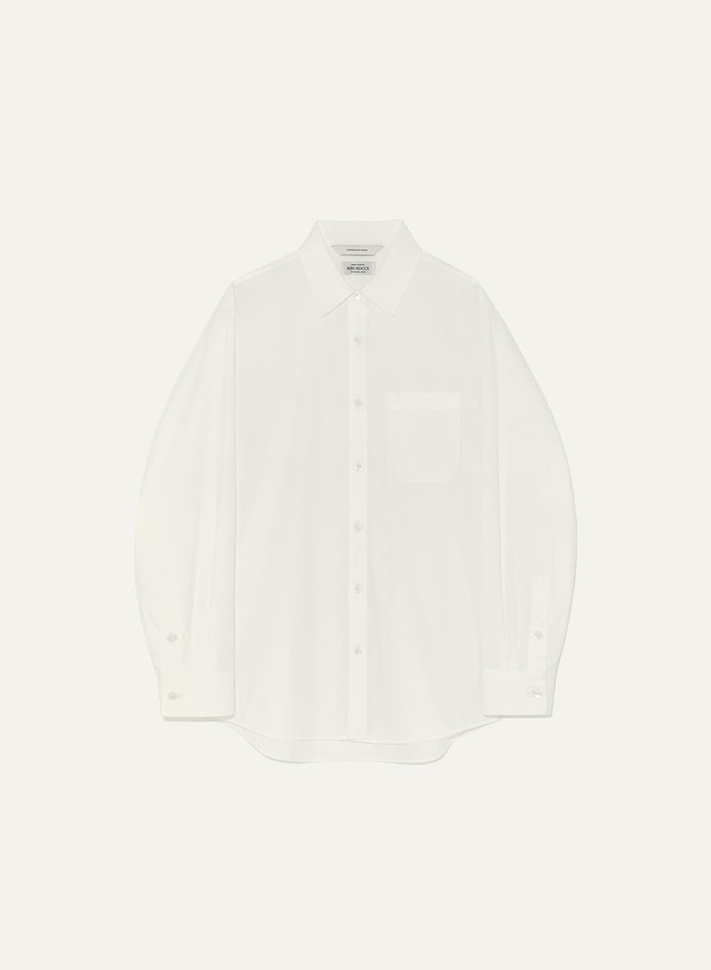 Dining Shirt White (KUWAMURA JAPAN)