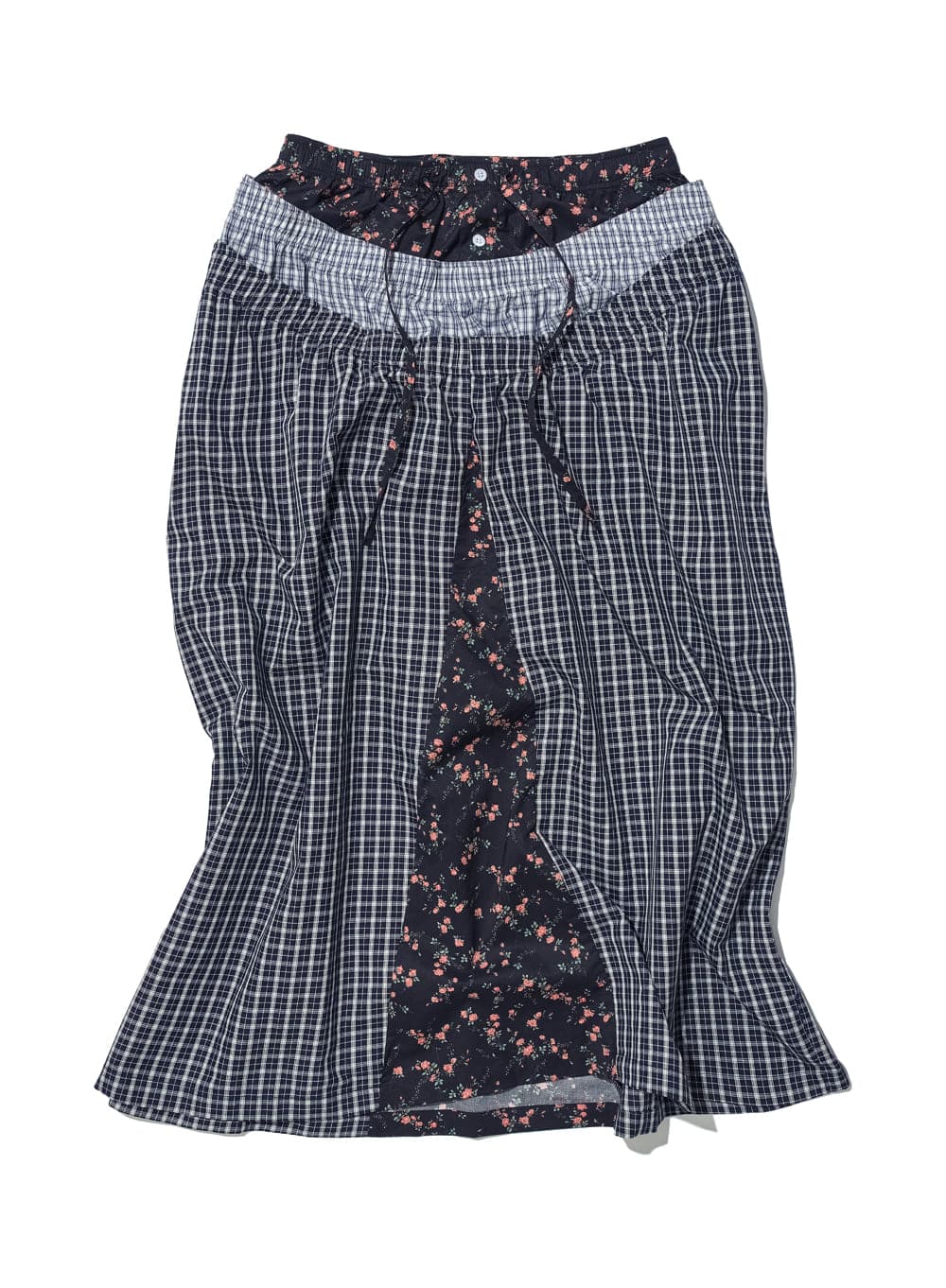 MULTI LAYERED MAXI SKIRT_FLORAL
