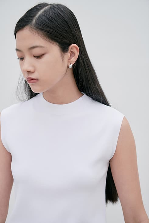 23N summer sleeveless knit pullover [3colors]