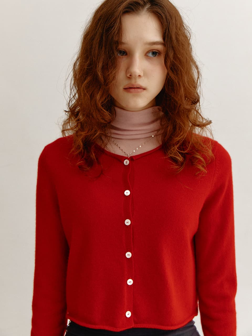Pure Cashmere Cardigan(5color)