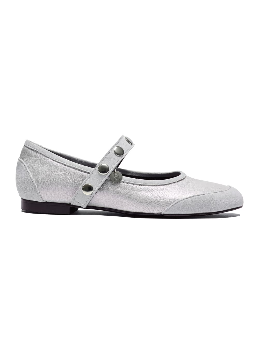 STUDDED STRAP MARY JANE_SILVER