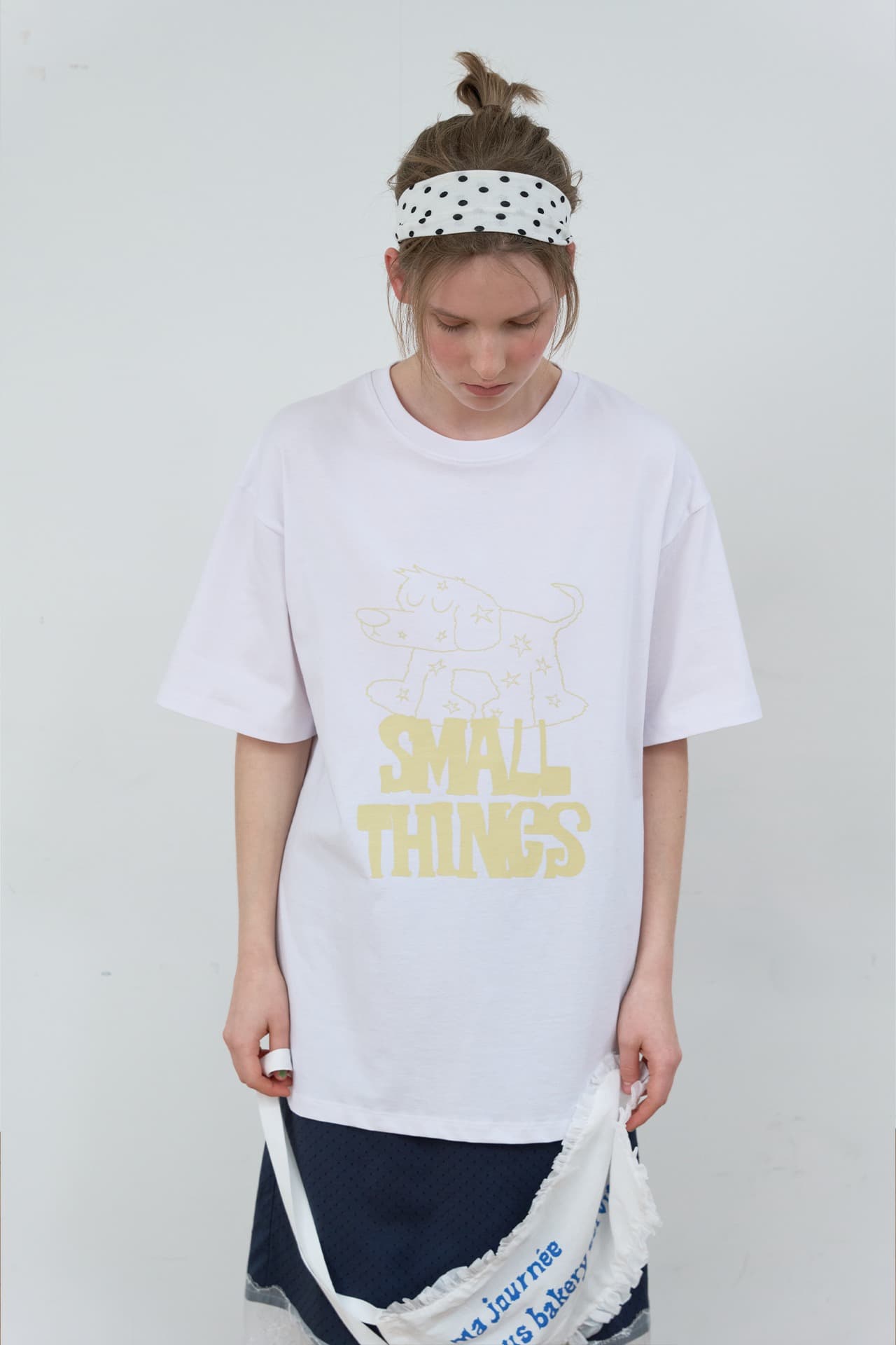 SMALL THINGS GRAPHIC T-SHIRT_WHITE