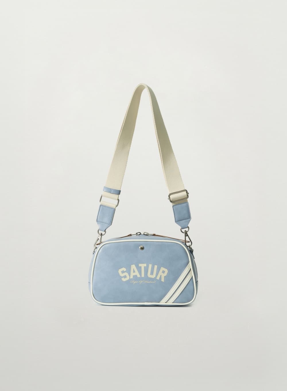 Lawton Contrast Mini Cross Bag - Blue