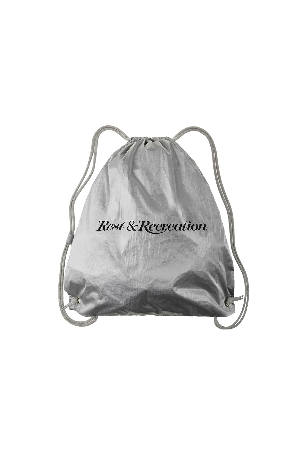 NYLON RUNNING BAG - SILVER