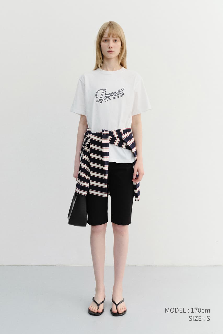 UNISEX CHAIN LOGO T-SHIRT OFF WHITE_UDTS6B131OW