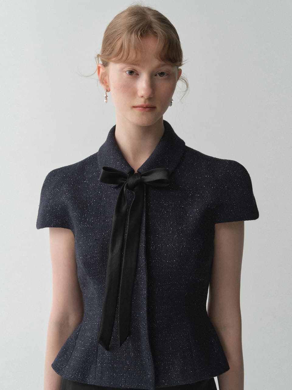 Ribbon Tie Iconic Jacket(3color)