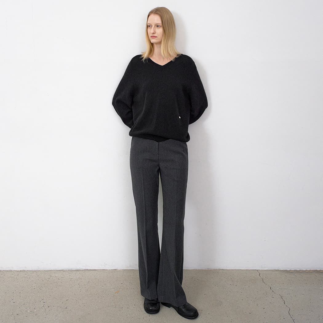 (PT-5687)ESSENTIAL NEW WARM BOOTCUT PANTS
