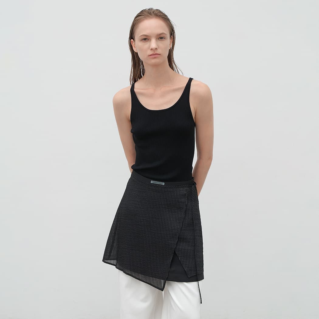 (SK-5016)HEIMISH LAYERED WRAP SKIRT
