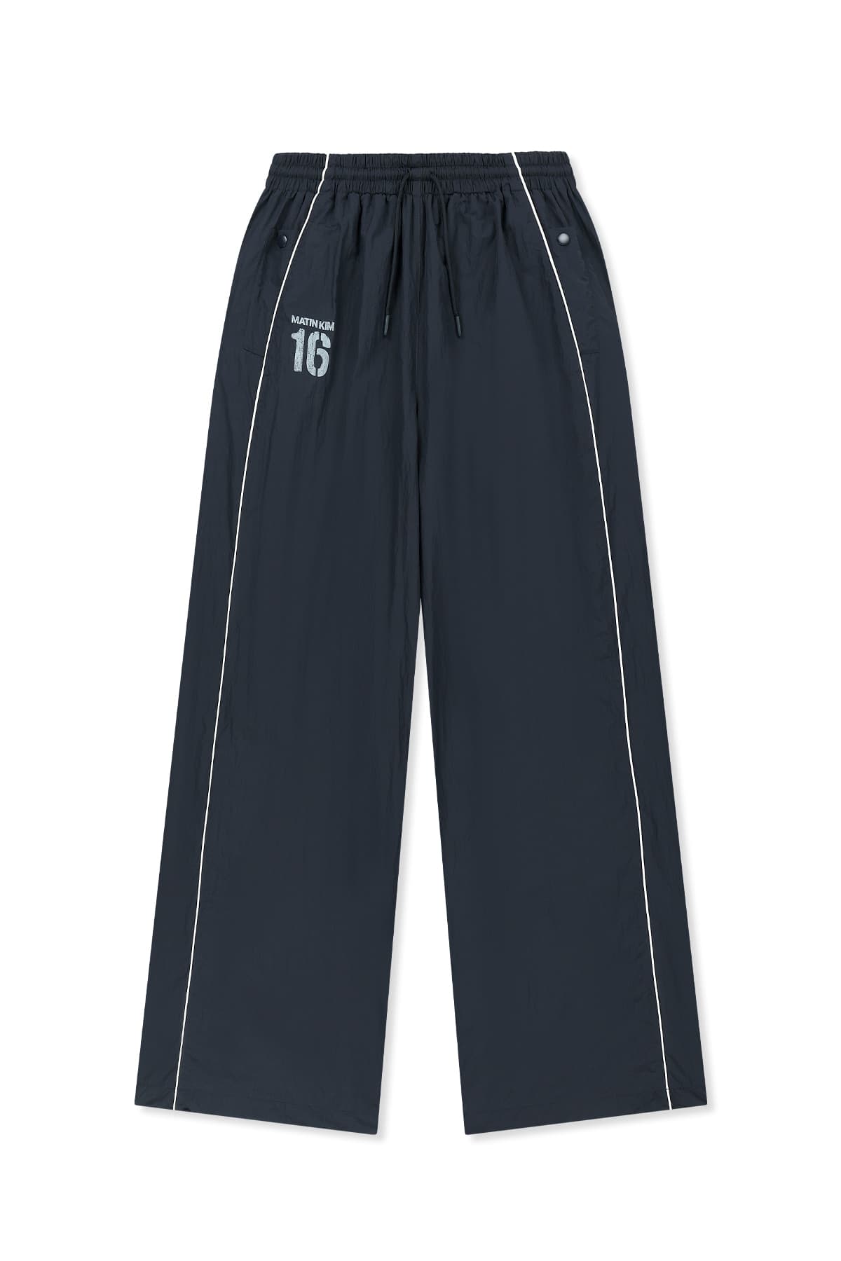MATIN 16 LOGO TRACK PANTS IN NAVY