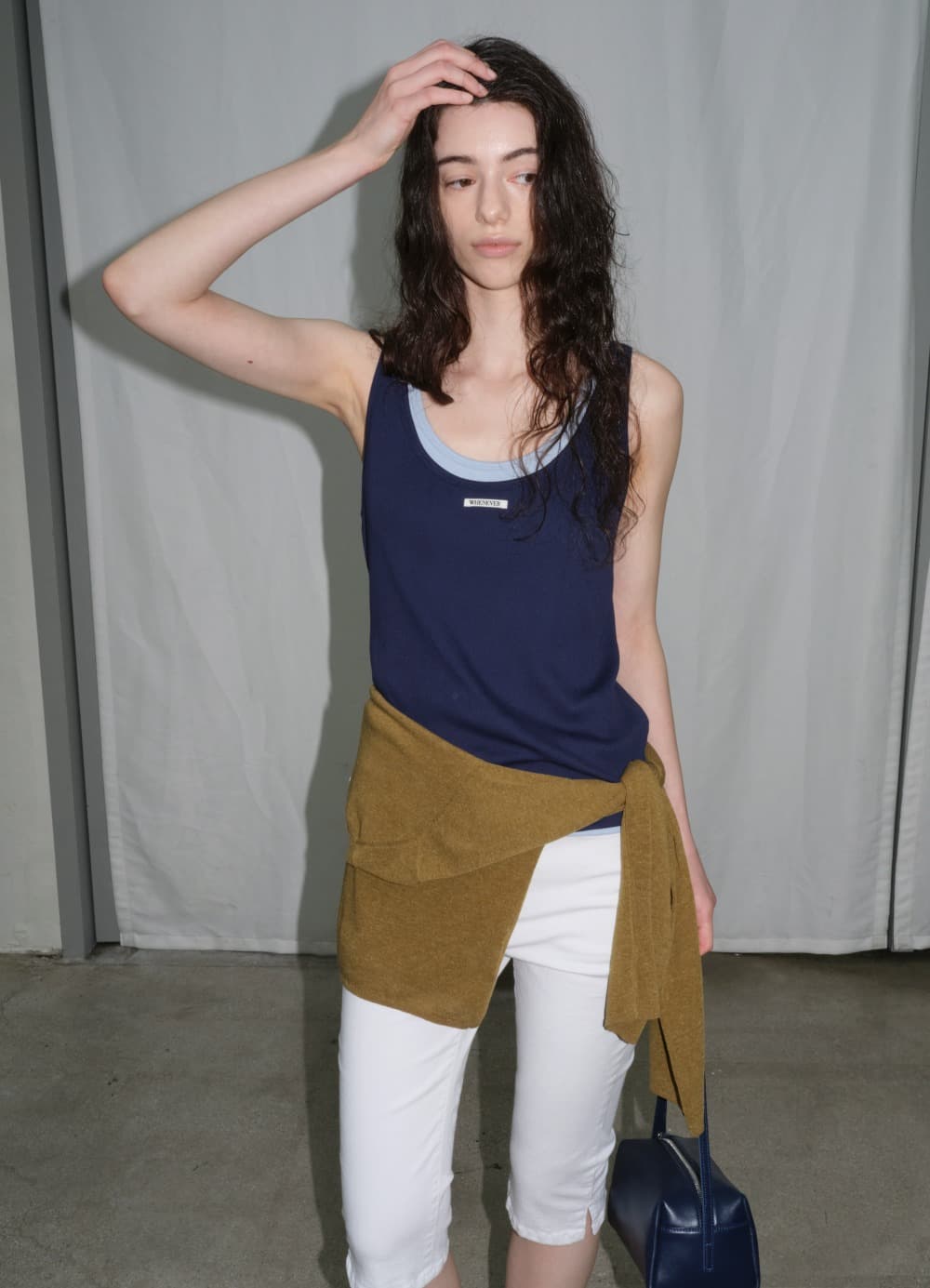 All-day Sleeveless Top - Classic Navy