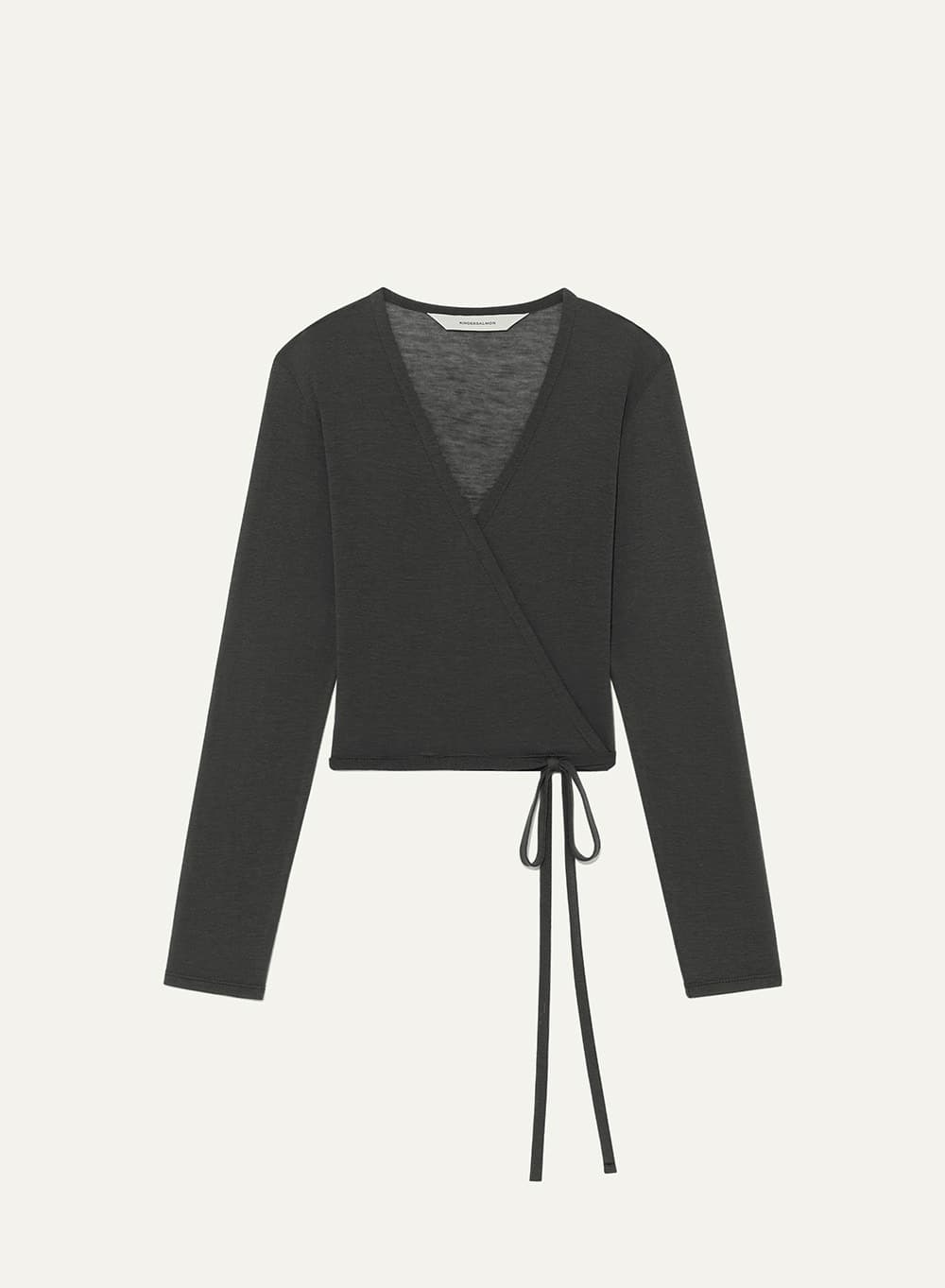 Wool Jersey Cardigan Slate