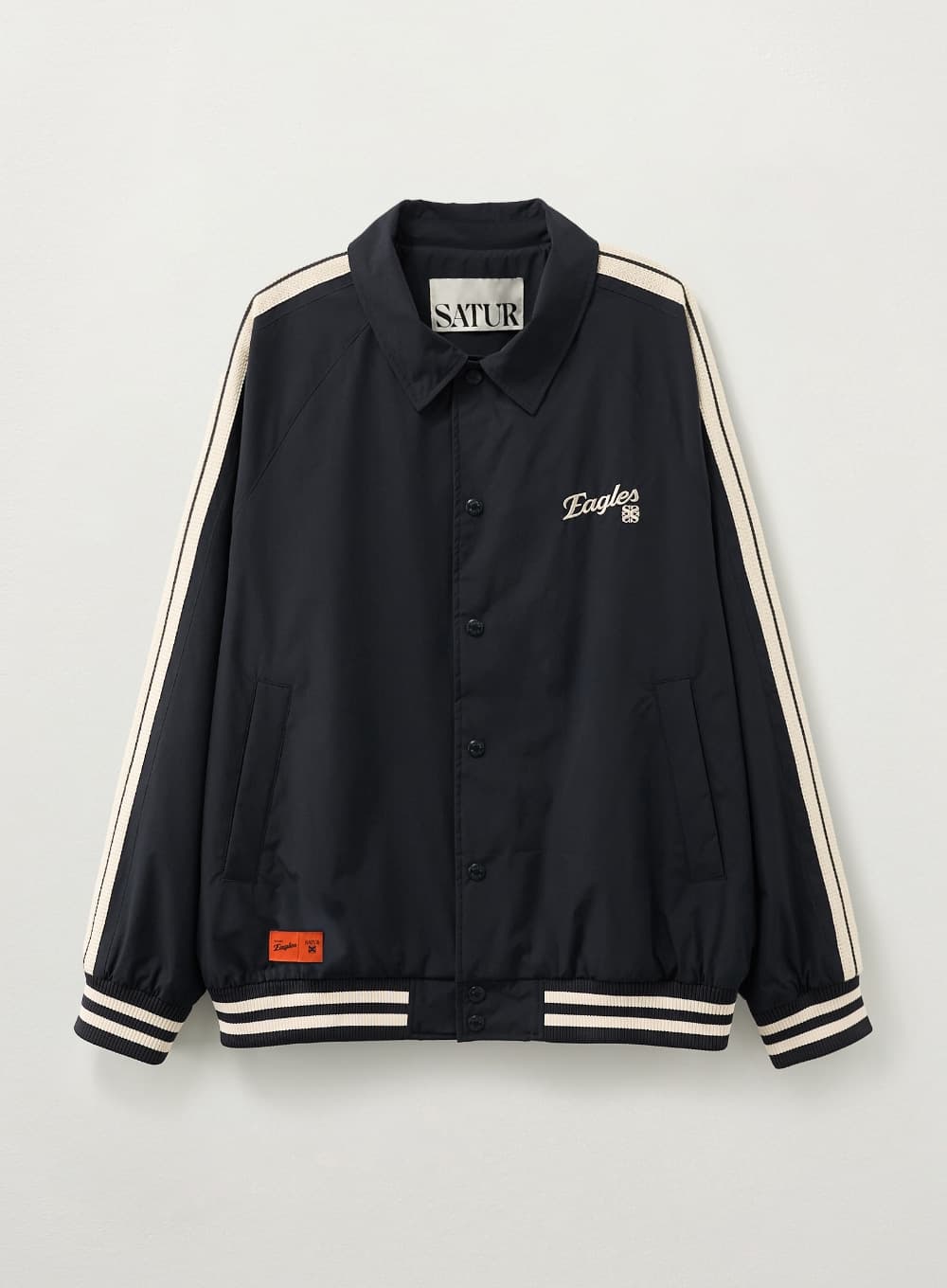 Satur x Hanwha Eagles Lawton Souvenir Jacket - Navy